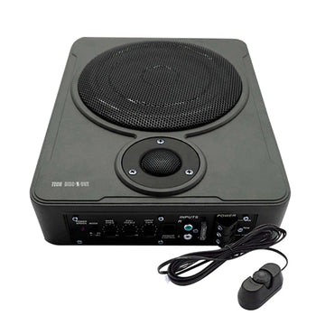Car Audio Car Slim Seat Subwoofer 8 inch with Tweeter Subwoofer 12v Wiring 600W Car Subwoofer Suitable for Speakers in Cars